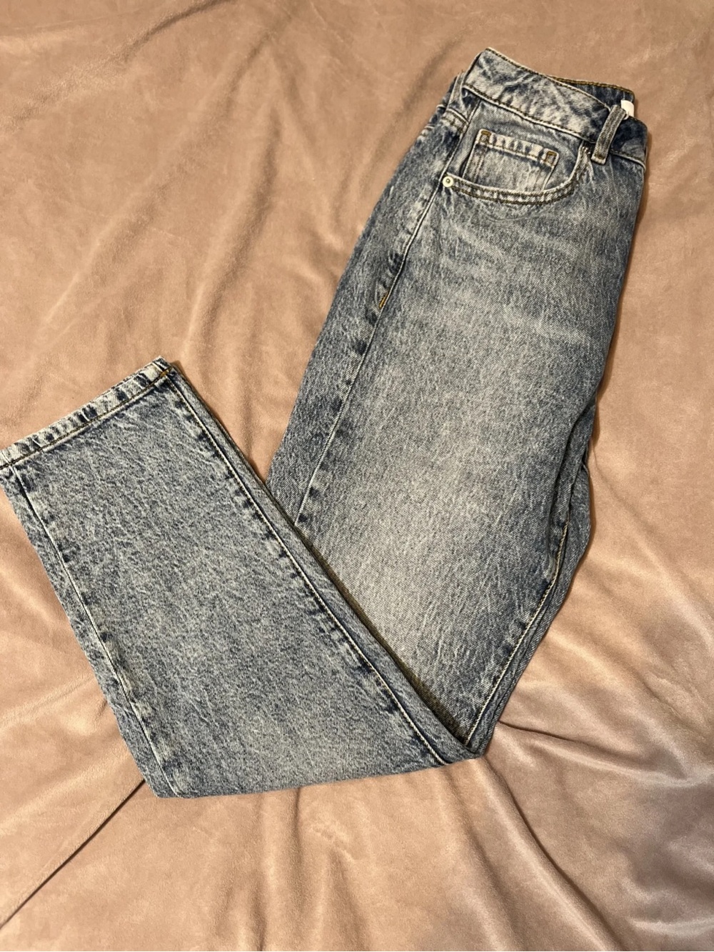 Dynamite « Claudia » Light Wash Cropped Jeans